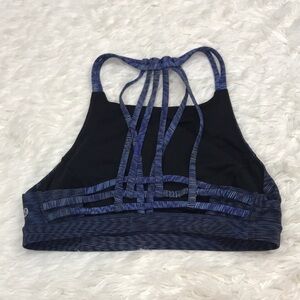 Lululemon Slide With Me Bra Linear Flux